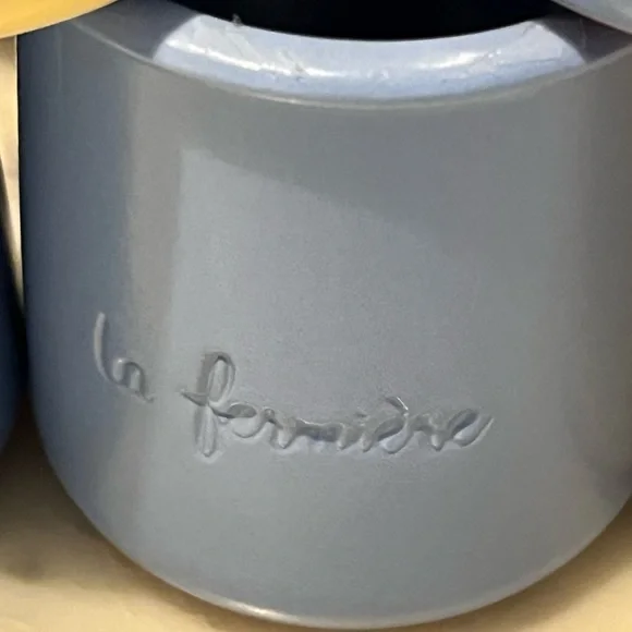 Set of (5) LA Fermièrepottery jar